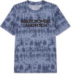 Футболка abercrombie kids Cinder Block Tee, цвет Castlerock - фото