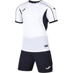 Футбольная форма унисекс Joma, бело-черная - фото 6