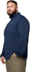 Мужская флисовая куртка Columbia Essential Hike Grid Half Zip, Collegiate Navy - фото 3