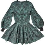 Женское платье с длинными рукавами Alexander McQueen, черный - фото 3