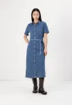 Длинное платье-рубашка onllana Only, Medium Blue Denim - фото 2