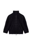 Флисовая куртка Koton SHEARLING, Black - фото