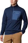Columbia mens Hike Half Zip II, Collegiate Navy/Dark Mtn - фото 4