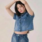 COVERNAT Рубашка SS24 женская синяя - фото 6