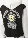 Толстовка в стиле колор-блок KENZO, черный - фото 5
