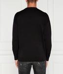 Свитер мужской Hugo с круглым вырезом, черный - фото 4