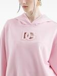 Толстовка с тисненым логотипом Dolce & Gabbana, розовый - фото 5