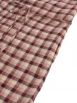 Платье-рубашка миди в клетку WOOLRICH, коричневый - фото 5