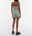 Хлопковое бюстье Ganni, Green Bay - фото 3