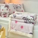 Sanrio Плед Hello Kitty My Melody розовый - фото 6