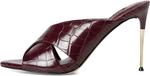 Туфли Nine West Sancie, Dark Red Croco - фото 4