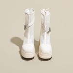 Женские ботинки A poinsettia princess, Ecru - фото 3