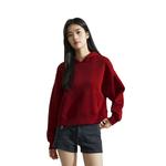 Свитшот женский бордовый Calvin Klein - фото 3