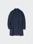 Однобортное пальто Uniqlo, 69 navy - фото 3