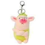 Плюшевый кулон Pulling Pig Dolls высотой 12 см Abay, серый - фото 2