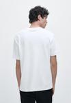 Футболка Massimo Dutti SHORT SLEEVE, White Denim/White - фото 3
