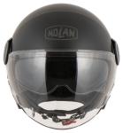 Открытый шлем N21 Visor 06 Nolan, черный - фото 3