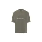 Поло с логотипом Martine Rose, зеленый - фото