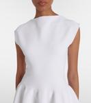 Плиссированное мини-платье Alaïa, Blanc - фото 4