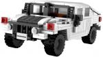 CaDA Construction Bricks маленький автомобиль Humvee белый внедорожник 328 элементов - фото 6
