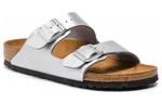 Шлепанцы Birkenstock унисекс, Silver - фото 2
