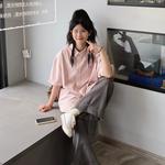 COVERNAT Рубашка унисекс розовая - фото 6