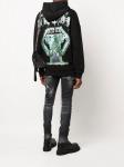 Худи с принтом Godzilla Monsters Philipp Plein, черный - фото 2
