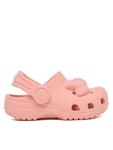 Мюли Crocs Toddler Classic Velvet Bow Clog 211887, розовый - фото