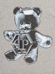 Philipp Plein Junior футболка Teddy Bear, серый - фото 3