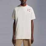 Футболка мужская белая Moncler - фото 4