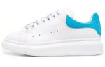 Кроссовки женские Alexander McQueen Oversized, белый / синий - фото