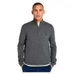 Свитер Timberland Cohas Brook half zip, серый - фото