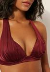 Топ бикини Calzedonia SHINY, Red/Dark Red - фото 3