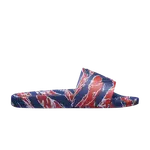 Кроссовки Moncler Basile Slide Tiger Print - Red Blue, синий - фото