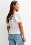 Блуза New Look BRODERIE ANGLAISE, White - фото 2