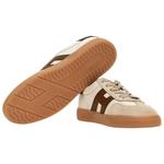 Кроссовки на шнурках HOGAN, экрю - фото 6