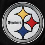 Мужские черные шорты Mitchell & Ness Pittsburgh Steelers Just Don Gold Rush - фото 4