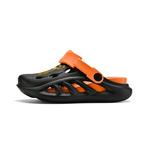 British knights Сабо унисекс черно-оранжевые - фото