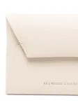 Мини-сумка с цепочкой-конверт Brunello Cucinelli, нейтральный - фото 4