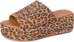 Туфли Free People Harbor Flatform, Leopard Suede - фото 7