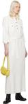 Кремового цвета Платье Макси Marla A.P.C. - фото 4