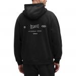 Свитшот Steady State с капюшоном и принтом мужской Lululemon, черный - фото 5