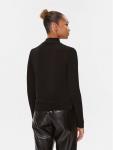 Свитер с высоким воротником обычного кроя Hugo, черный - фото 3