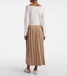 Кардиган из кашемира Beata Lisa Yang, кремовый - фото 3