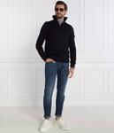 Свитер мужской Joop! Troyo с воротником на молнии, синий - фото 2