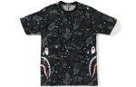 Футболка Shark Series унисекс A Bathing Ape, черный - фото