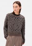 Джемпер ARMEDANGELS DILIRIAA LEOPAA, Walnut Cream/Brown - фото