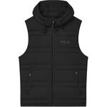 Жилет мужской, черный как смоль Fila - фото