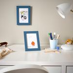 Красочная рамка FISKBO IKEA, 10x15 см, синий - фото 2