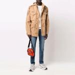 Куртка с фирменным логотипом Polo Ralph Lauren, хаки - фото 4